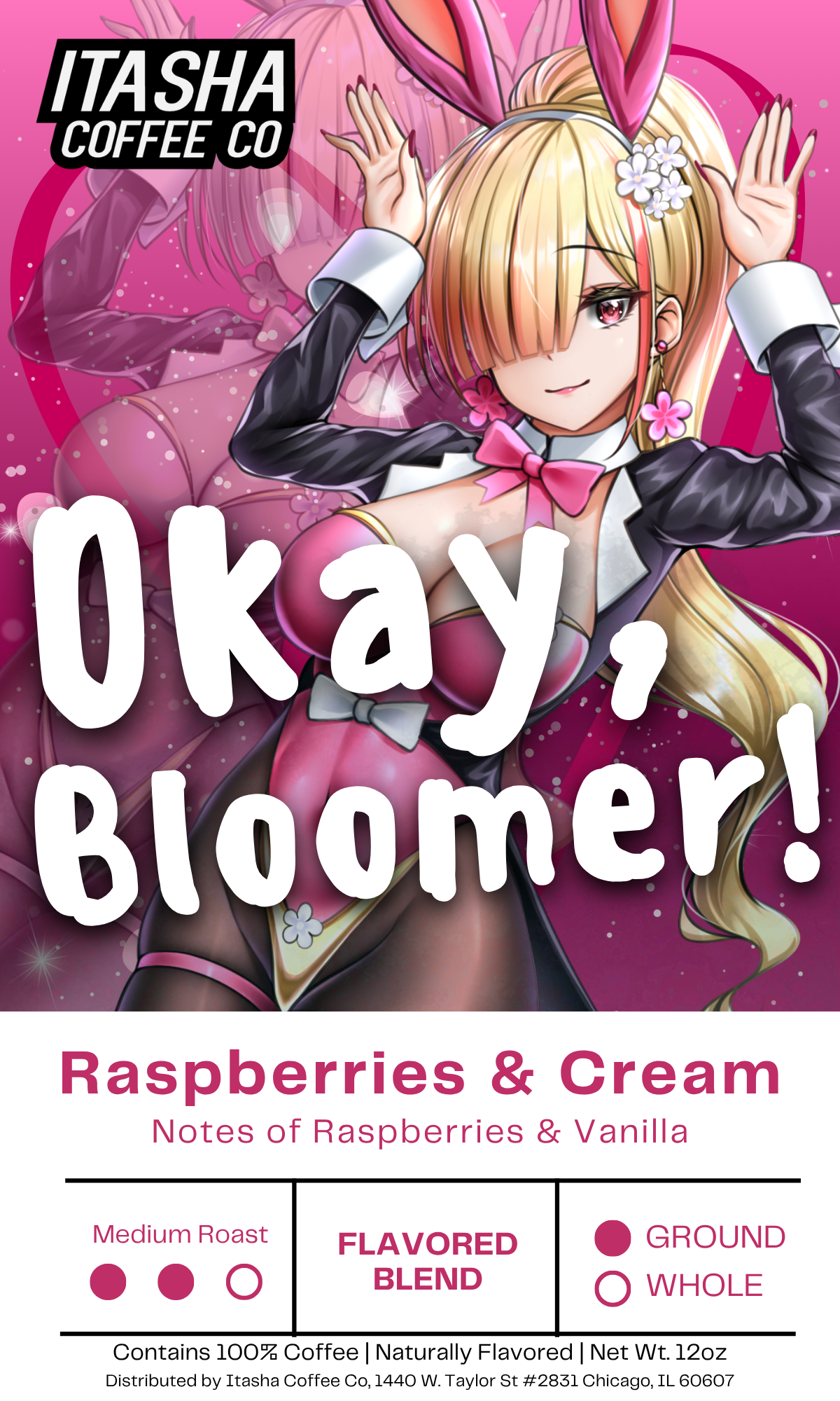 Okay, Bloomer! - Raspberries and Cream