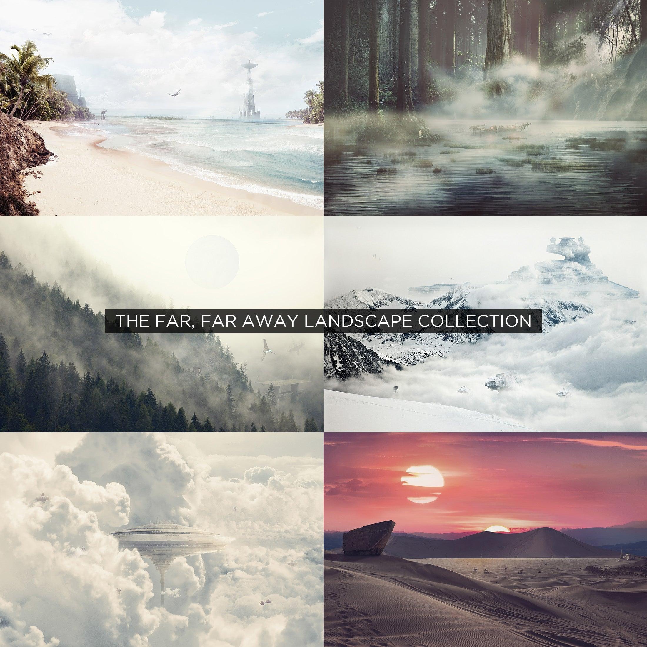 Bespin Cloud City Star Wars Art Print