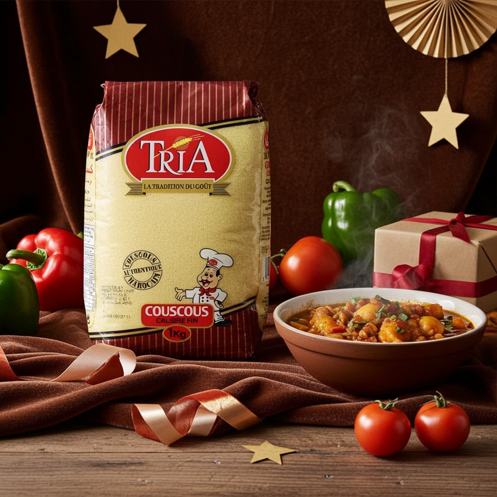 Tria Moroccan Couscous Fine 2lb - 1 Kg