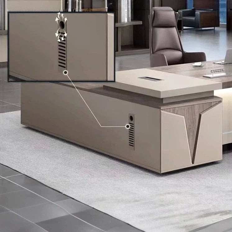 Reytan · Modern L-Shaped Executive Desk