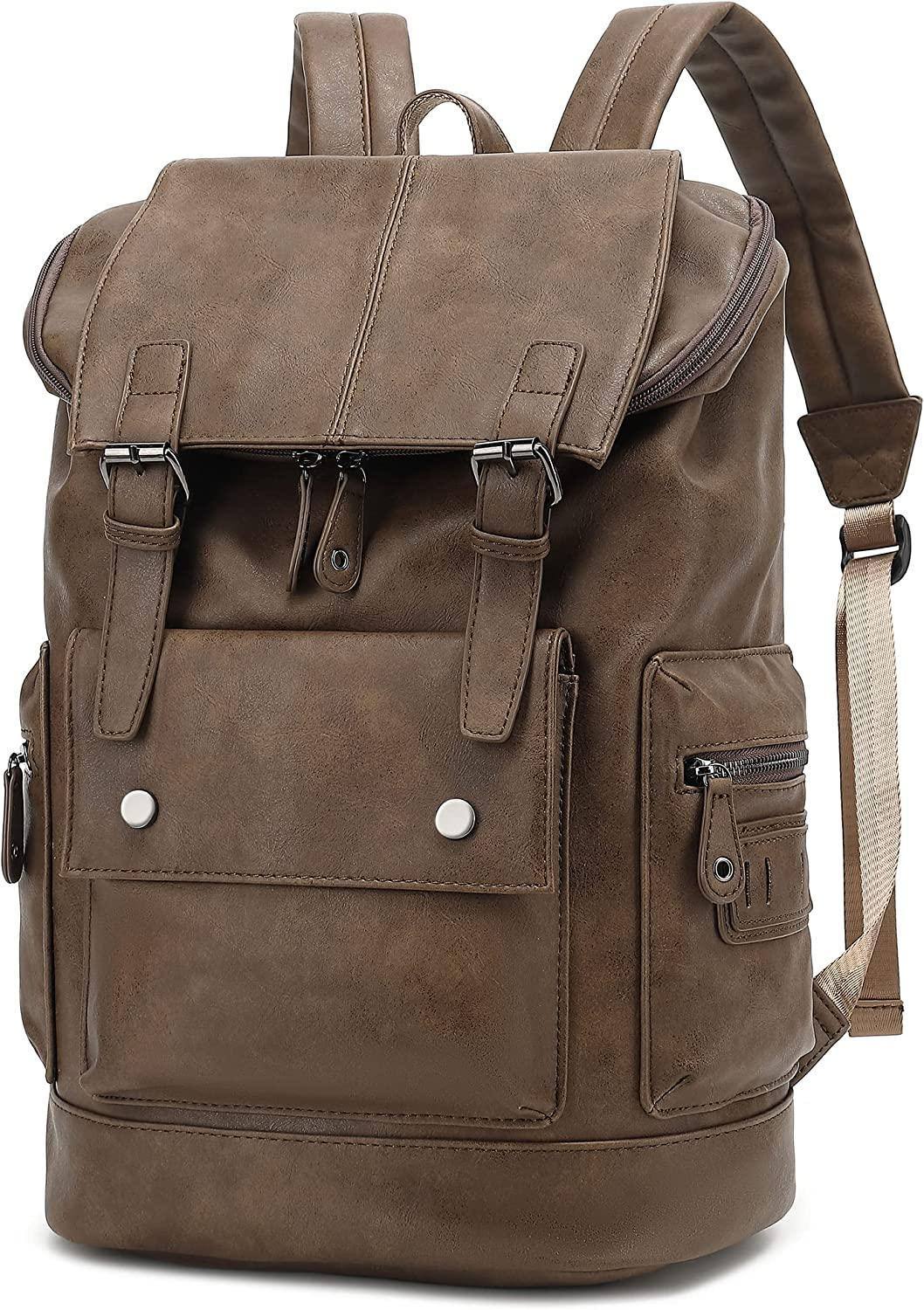 Men's Leather Backpack – Executive Commuter Carry