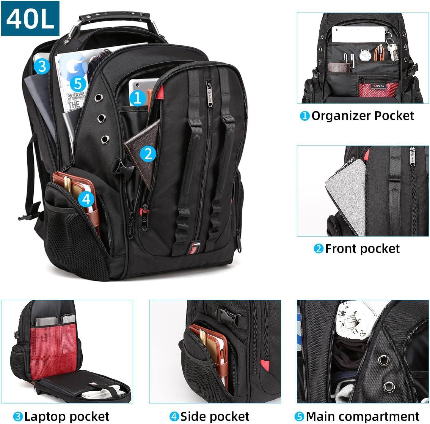 Men's Oxford Backpack – Structured Travel Carry