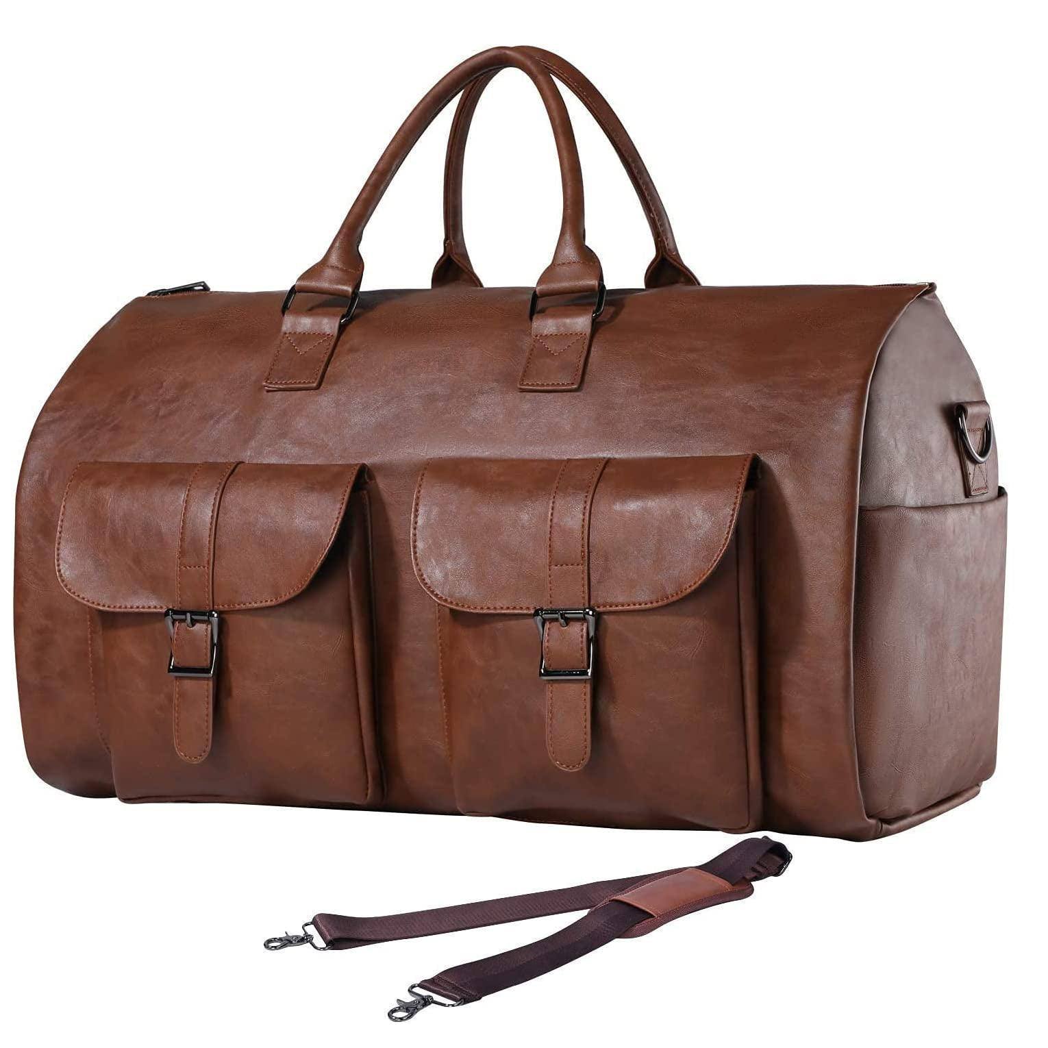 Men's Full-Grain Leather Duffel Bag – Refined Daily Carry