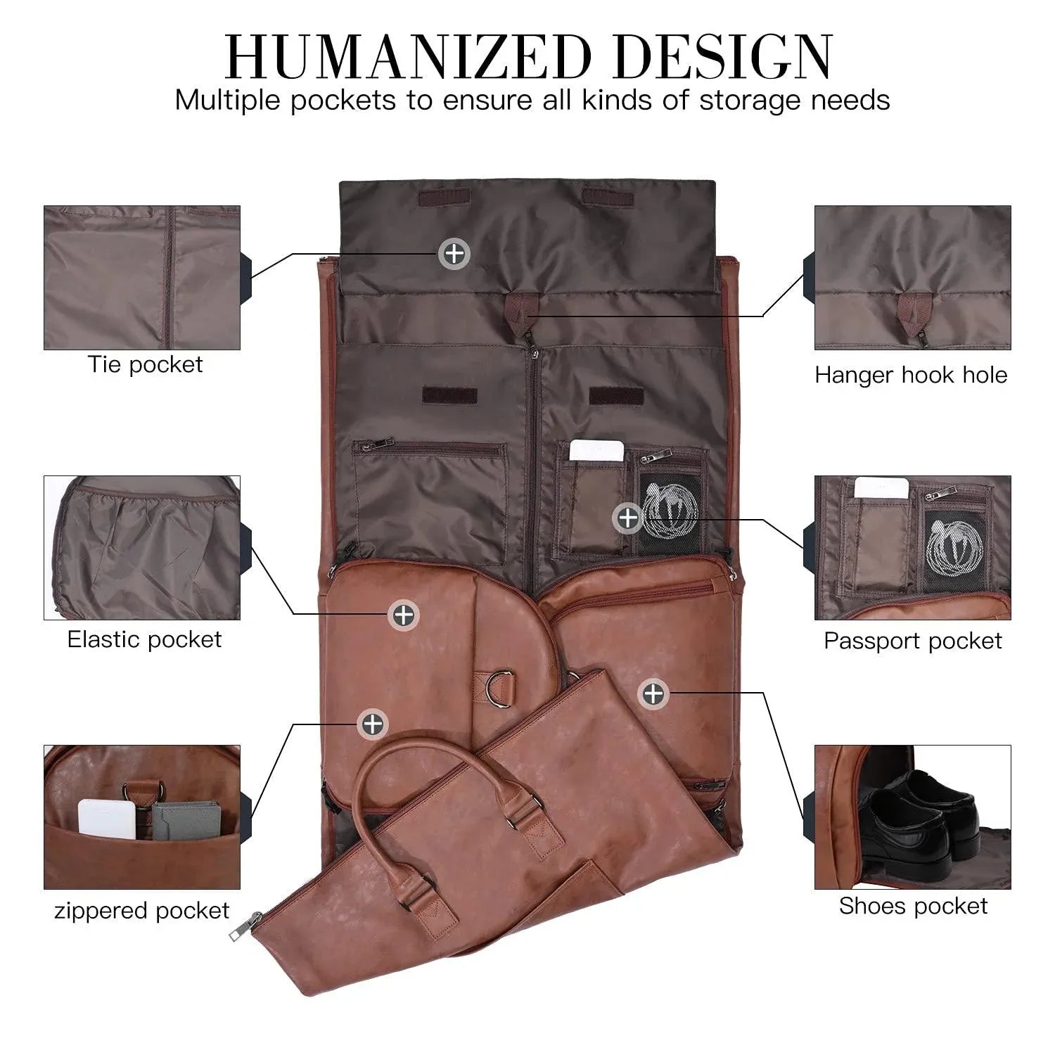 Men's Full-Grain Leather Duffel Bag – Refined Daily Carry