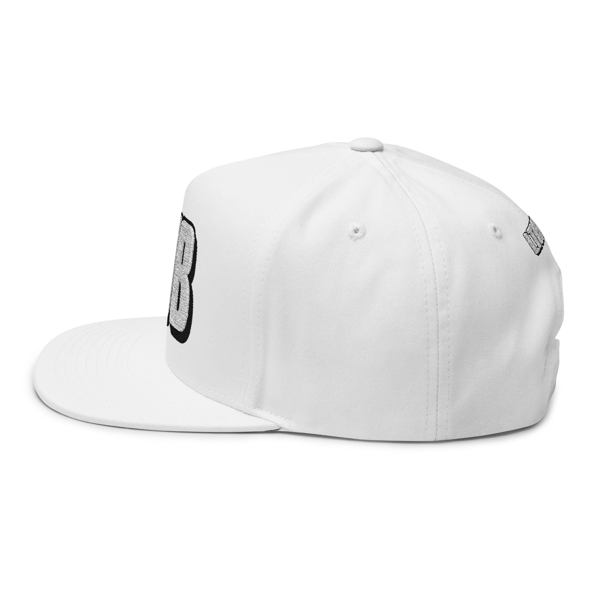 INTO: NUB Embroidered Flat Bill Cap – Kink Hat for Chastity Subs, Shrinked D*s, & Total Denial Devotees