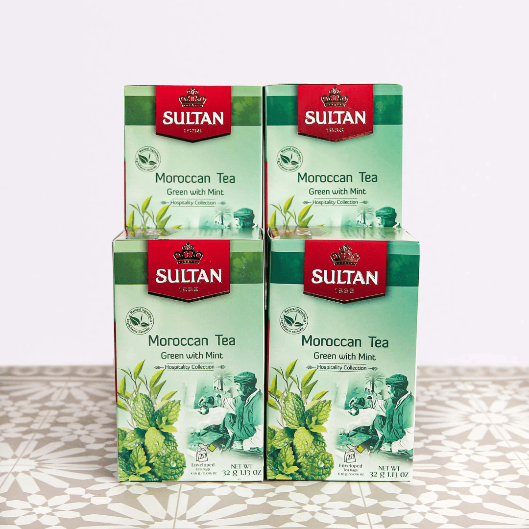 Sultan Moroccan Mint Green Tea - 20 Tea Bags