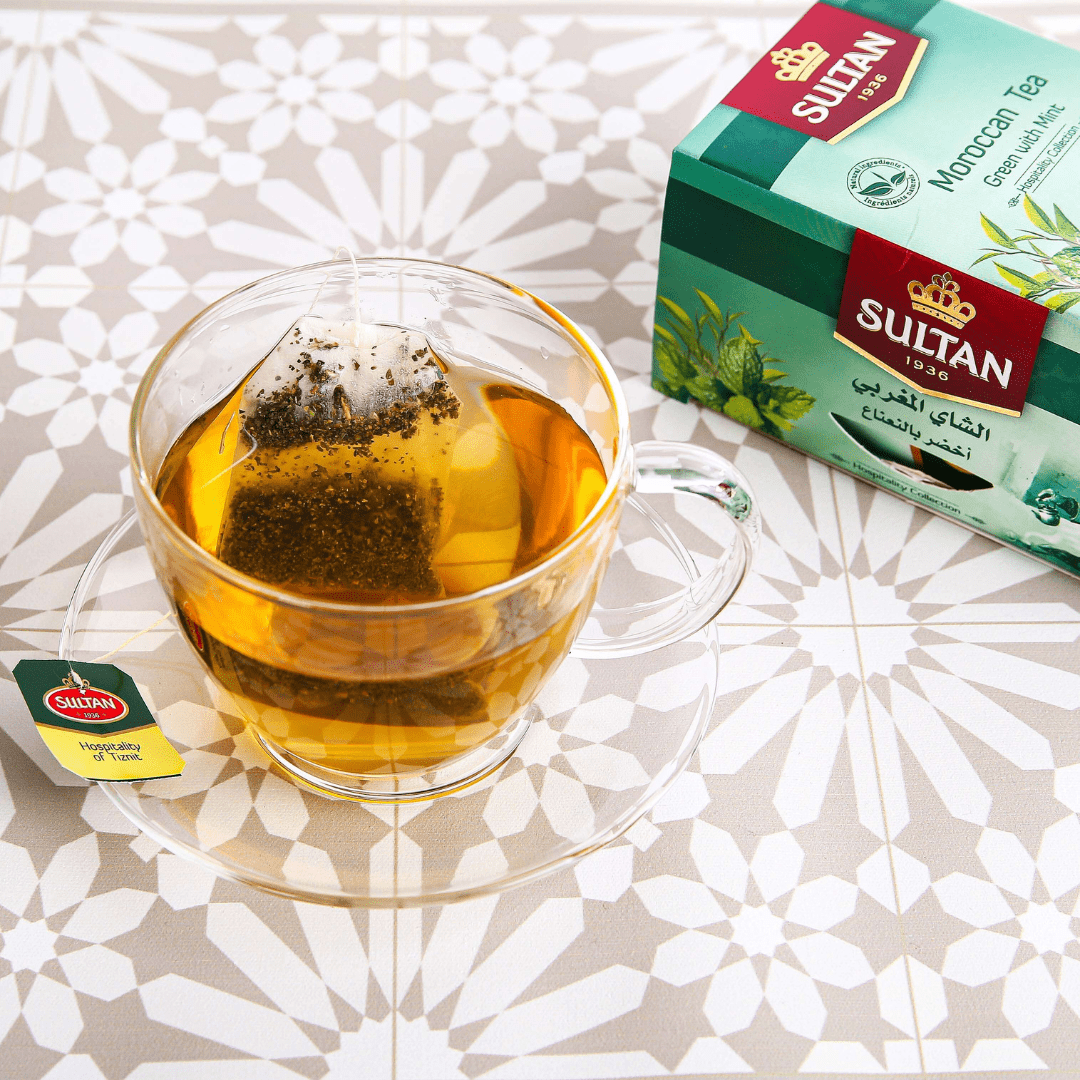 Sultan Moroccan Mint Green Tea - 20 Tea Bags