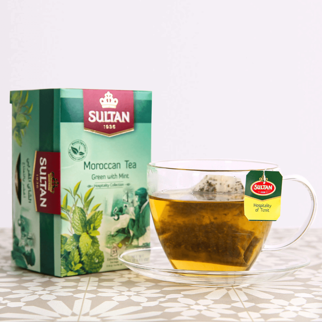 Sultan Moroccan Mint Green Tea - 20 Tea Bags