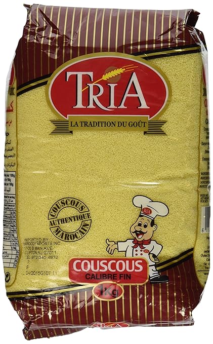 Tria Moroccan Couscous Fine 2lb - 1 Kg